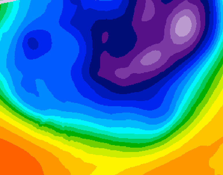 GDPS 500 millibar geopotential height 162 hour forecast chart for Canada based on 2026/03/06 0000Z data
