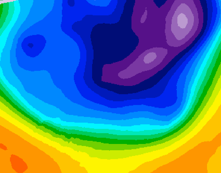 GDPS 500 millibar geopotential height 168 hour forecast chart for Canada based on 2026/03/06 0000Z data