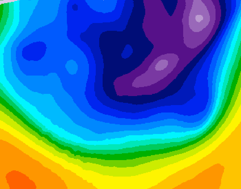 GDPS 500 millibar geopotential height 174 hour forecast chart for Canada based on 2026/03/06 0000Z data