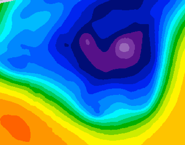GDPS 500 millibar geopotential height 168 hour forecast chart for Canada based on 2026/03/06 1200Z data