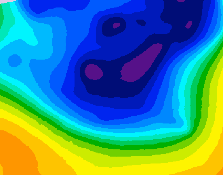 GDPS 500 millibar geopotential height 204 hour forecast chart for Canada based on 2026/03/06 1200Z data