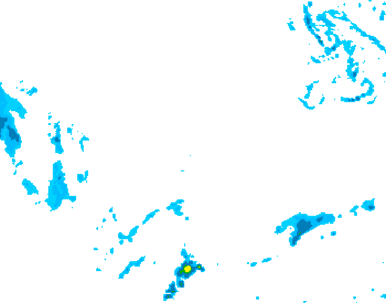 GDPS precipitation 006 hour forecast chart for Canada based on 2026/03/06 0000Z data