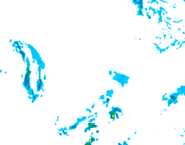 GDPS precipitation 024 hour forecast chart for Canada based on 2026/03/06 0000Z data