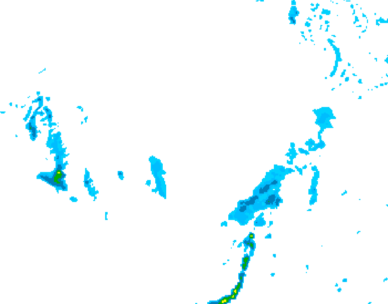 GDPS precipitation 042 hour forecast chart for Canada based on 2026/03/06 0000Z data