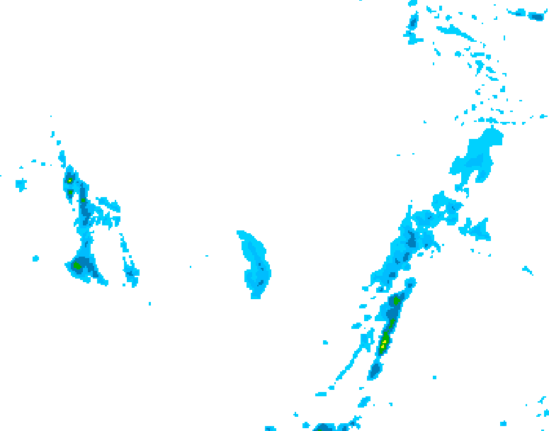 GDPS precipitation 048 hour forecast chart for Canada based on 2026/03/06 0000Z data