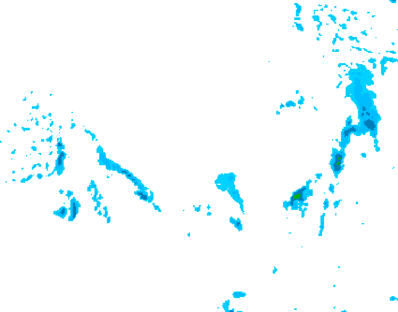GDPS precipitation 060 hour forecast chart for Canada based on 2026/03/06 0000Z data
