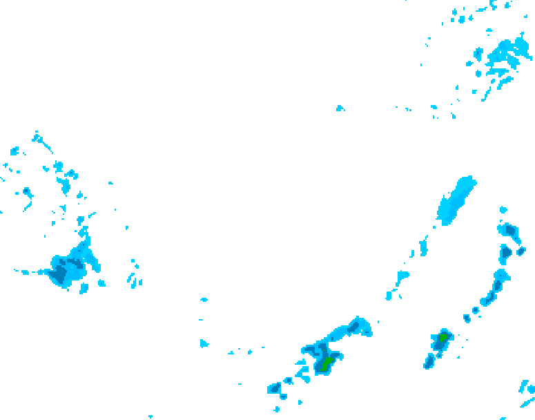 GDPS precipitation 126 hour forecast chart for Canada based on 2026/03/06 0000Z data