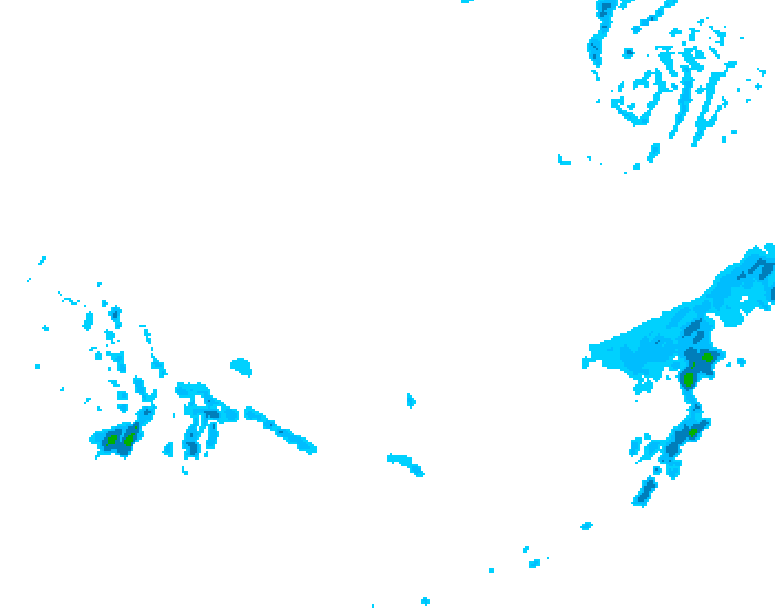 GDPS precipitation 162 hour forecast chart for Canada based on 2026/03/06 0000Z data