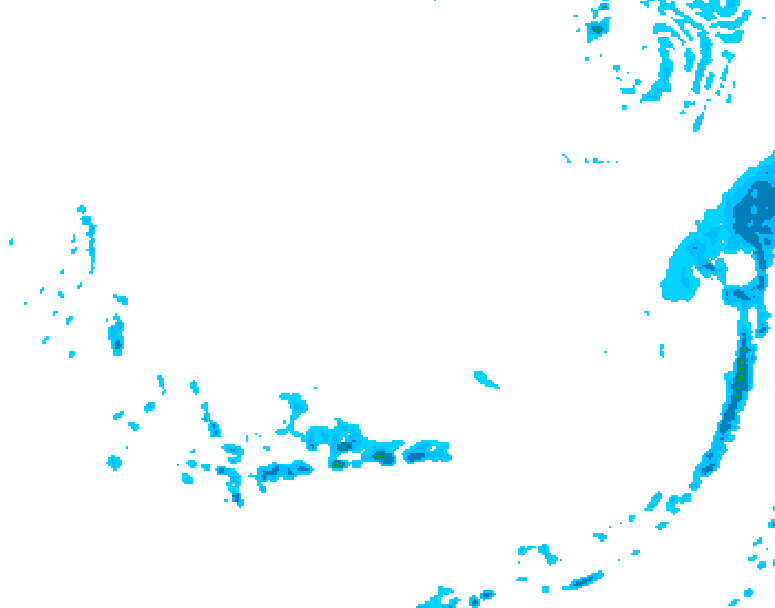 GDPS precipitation 174 hour forecast chart for Canada based on 2026/03/06 0000Z data