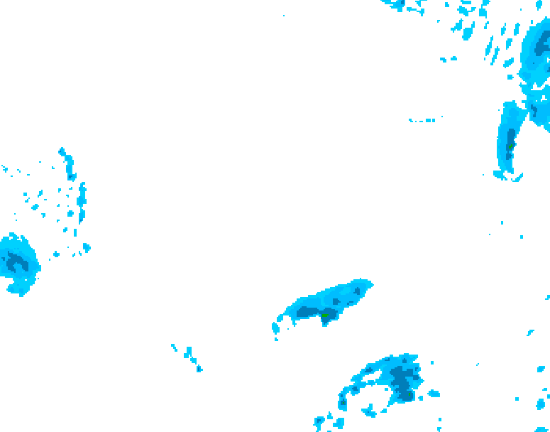 GDPS precipitation 186 hour forecast chart for Canada based on 2026/03/06 0000Z data