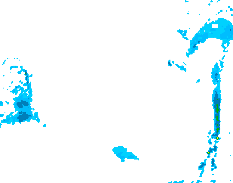 GDPS precipitation 234 hour forecast chart for Canada based on 2026/03/06 0000Z data