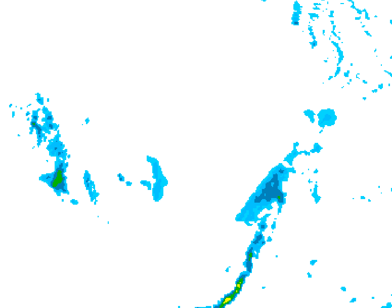 GDPS precipitation 030 hour forecast chart for Canada based on 2026/03/06 1200Z data