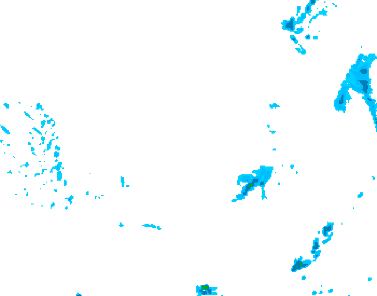 GDPS precipitation 078 hour forecast chart for Canada based on 2026/03/06 1200Z data