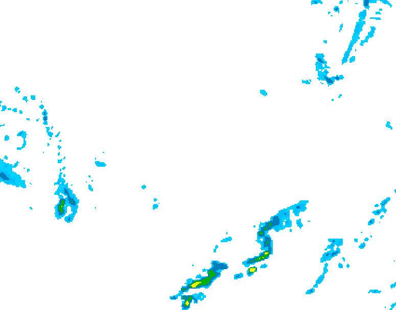 GDPS precipitation 120 hour forecast chart for Canada based on 2026/03/06 1200Z data