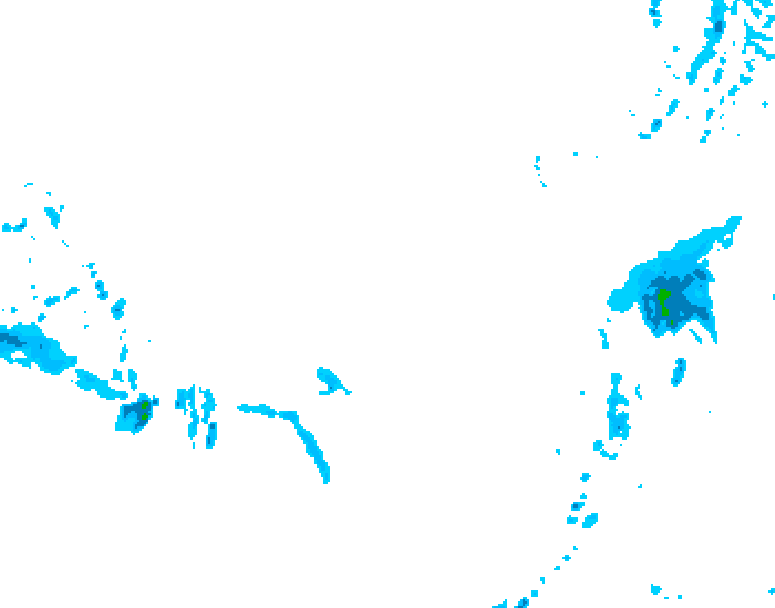 GDPS precipitation 150 hour forecast chart for Canada based on 2026/03/06 1200Z data