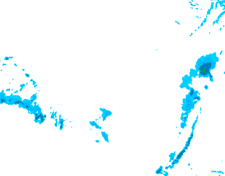 GDPS precipitation 156 hour forecast chart for Canada based on 2026/03/06 1200Z data