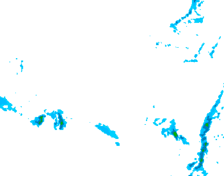 GDPS precipitation 192 hour forecast chart for Canada based on 2026/03/06 1200Z data
