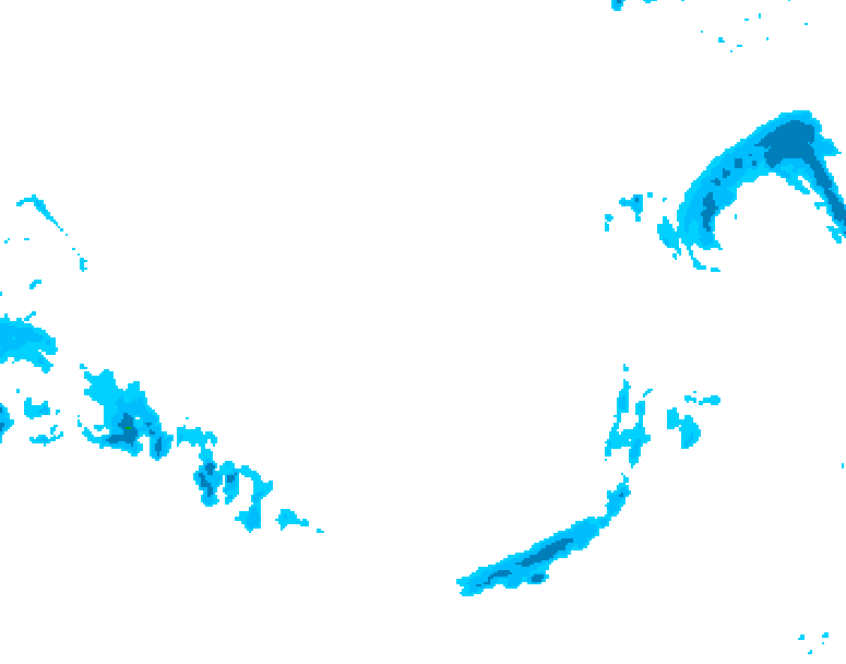 GDPS precipitation 228 hour forecast chart for Canada based on 2026/03/06 1200Z data