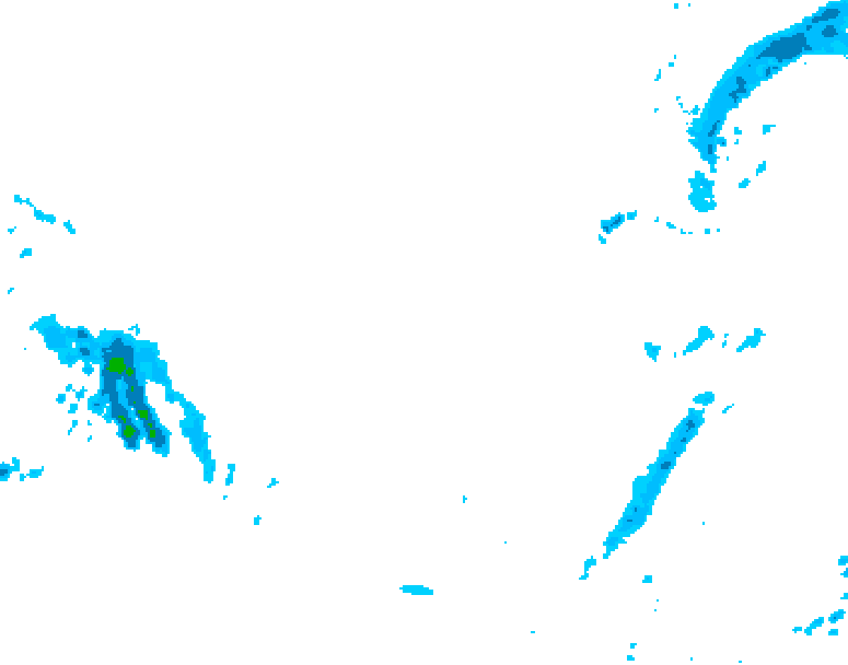 GDPS precipitation 240 hour forecast chart for Canada based on 2026/03/06 1200Z data