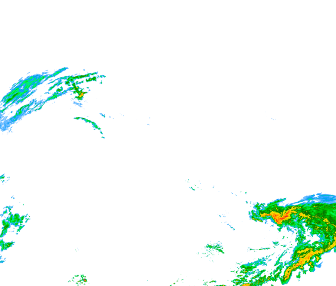 Weather radar data valid at 2026/03/06 01:00 UTC