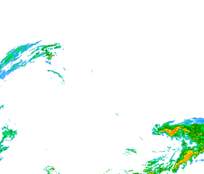 Weather radar data valid at 2026/03/06 01:24 UTC