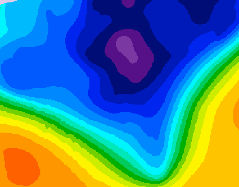 GDPS 500 millibar geopotential height 144 hour forecast chart for Canada based on 2026/03/07 0000Z data