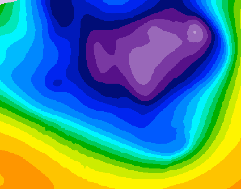 GDPS 500 millibar geopotential height 168 hour forecast chart for Canada based on 2026/03/07 1200Z data