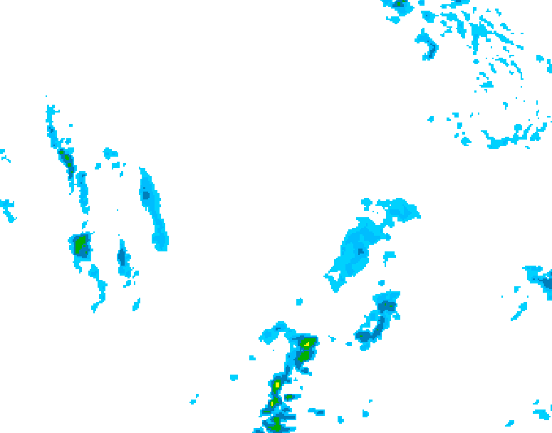 GDPS precipitation 006 hour forecast chart for Canada based on 2026/03/07 0000Z data