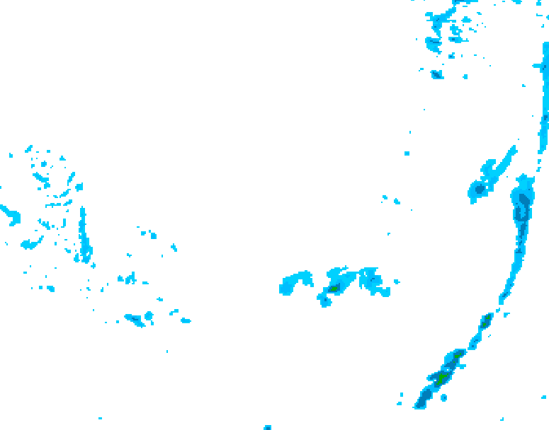 GDPS precipitation 060 hour forecast chart for Canada based on 2026/03/07 0000Z data