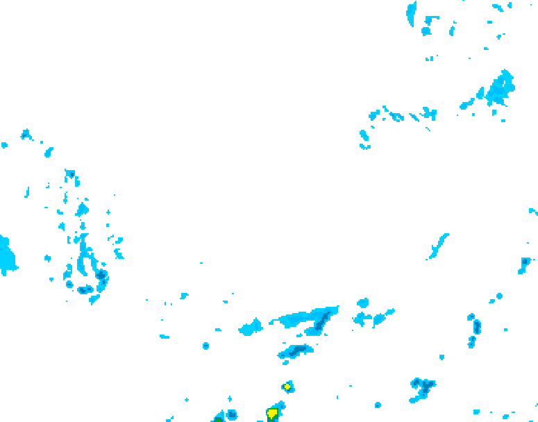 GDPS precipitation 096 hour forecast chart for Canada based on 2026/03/07 0000Z data