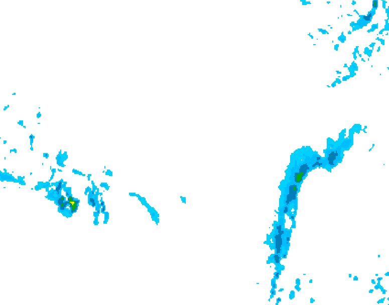 GDPS precipitation 138 hour forecast chart for Canada based on 2026/03/07 0000Z data