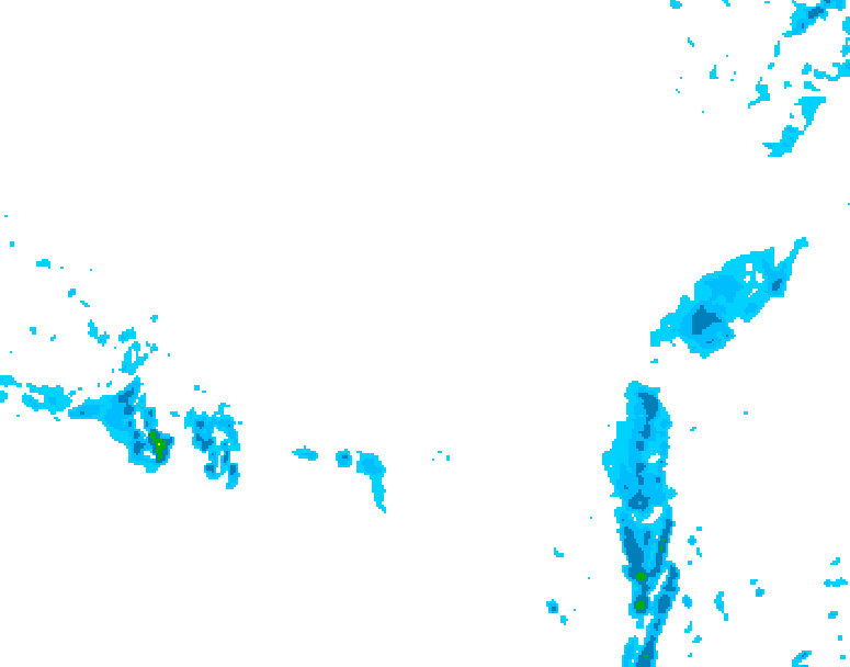 GDPS precipitation 144 hour forecast chart for Canada based on 2026/03/07 0000Z data