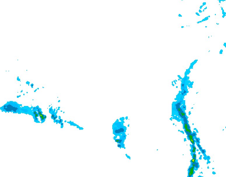GDPS precipitation 156 hour forecast chart for Canada based on 2026/03/07 0000Z data