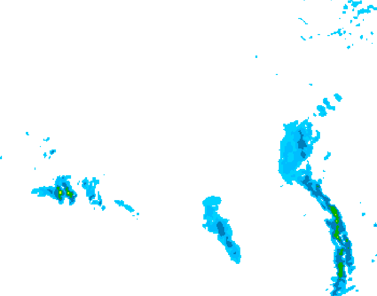 GDPS precipitation 162 hour forecast chart for Canada based on 2026/03/07 0000Z data