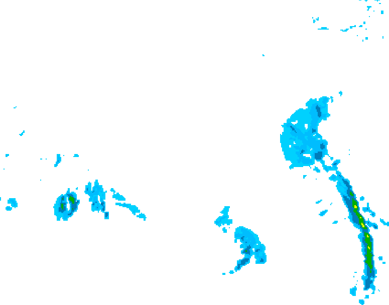 GDPS precipitation 168 hour forecast chart for Canada based on 2026/03/07 0000Z data