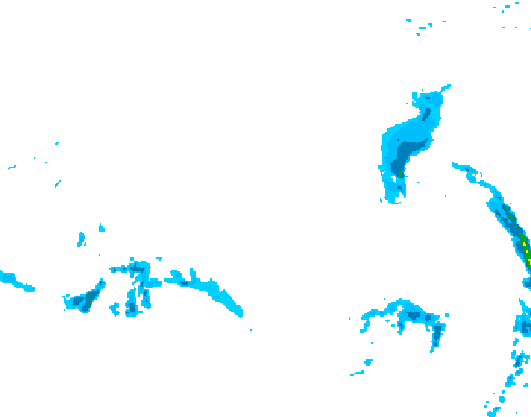 GDPS precipitation 180 hour forecast chart for Canada based on 2026/03/07 0000Z data