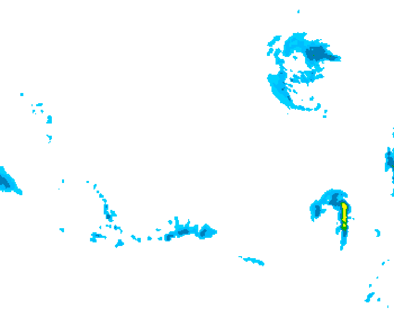 GDPS precipitation 192 hour forecast chart for Canada based on 2026/03/07 0000Z data