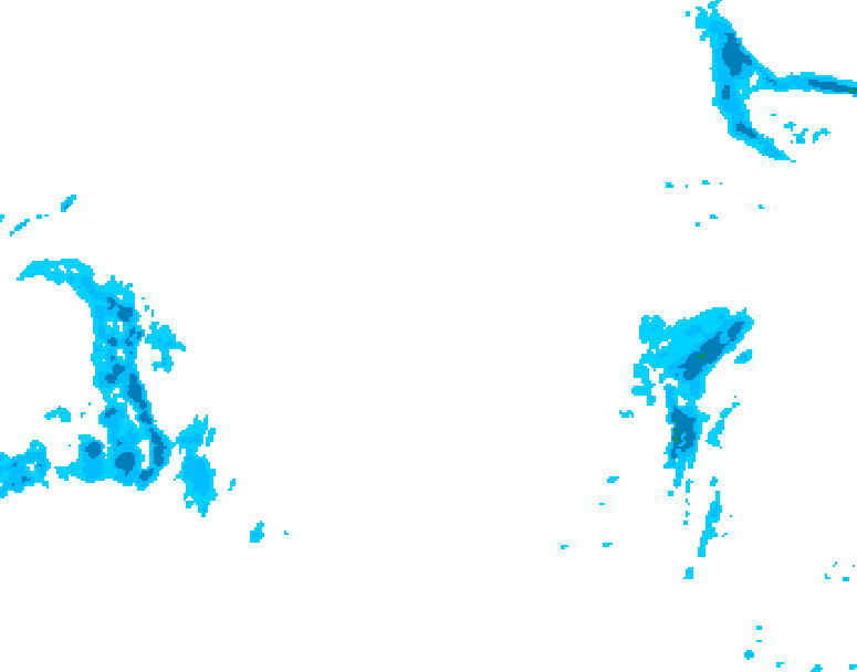 GDPS precipitation 234 hour forecast chart for Canada based on 2026/03/07 0000Z data