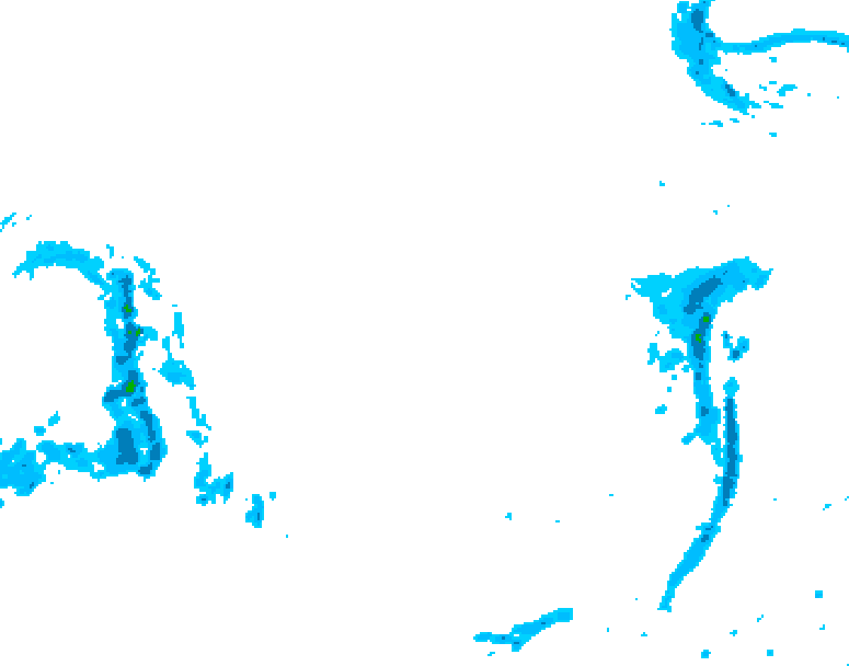 GDPS precipitation 240 hour forecast chart for Canada based on 2026/03/07 0000Z data