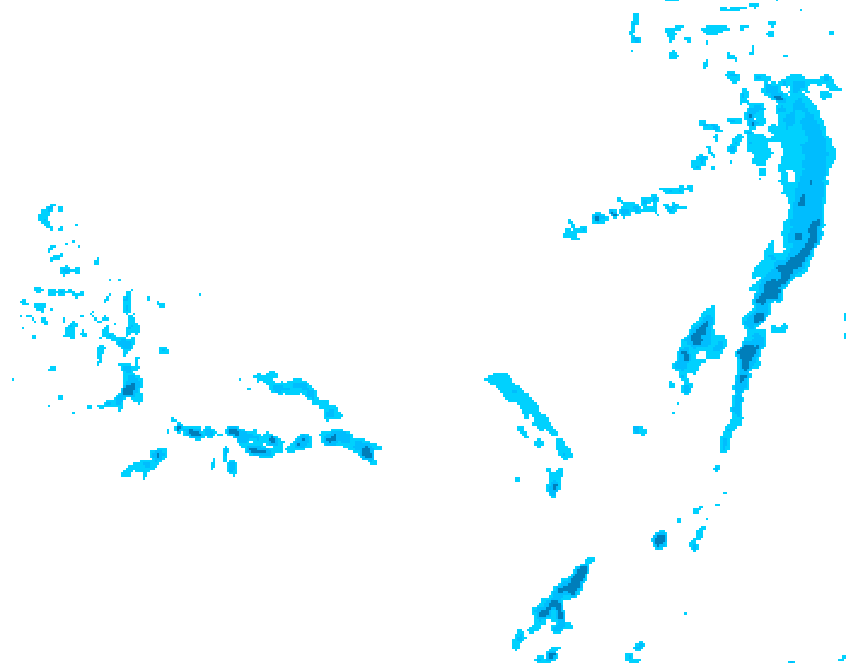GDPS precipitation 030 hour forecast chart for Canada based on 2026/03/07 1200Z data