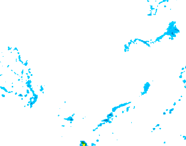 GDPS precipitation 084 hour forecast chart for Canada based on 2026/03/07 1200Z data