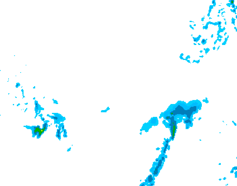 GDPS precipitation 114 hour forecast chart for Canada based on 2026/03/07 1200Z data