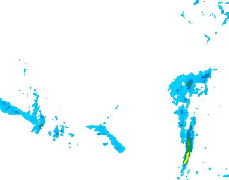 GDPS precipitation 132 hour forecast chart for Canada based on 2026/03/07 1200Z data