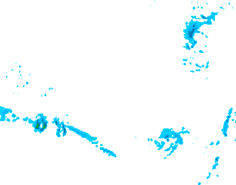 GDPS precipitation 162 hour forecast chart for Canada based on 2026/03/07 1200Z data