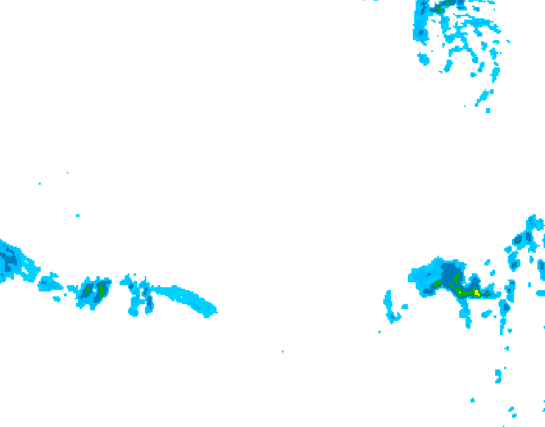 GDPS precipitation 174 hour forecast chart for Canada based on 2026/03/07 1200Z data