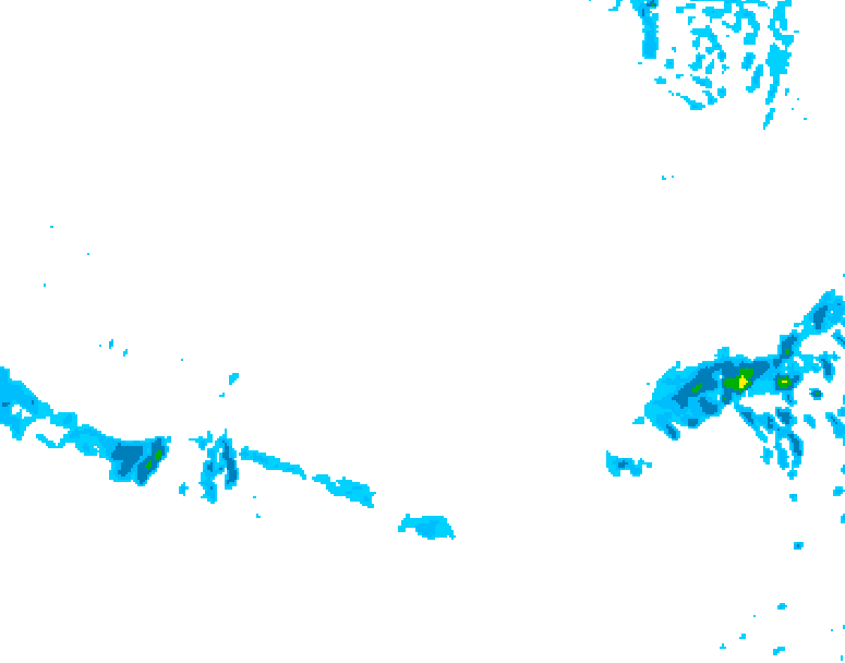 GDPS precipitation 180 hour forecast chart for Canada based on 2026/03/07 1200Z data