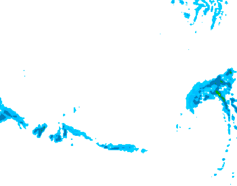 GDPS precipitation 186 hour forecast chart for Canada based on 2026/03/07 1200Z data