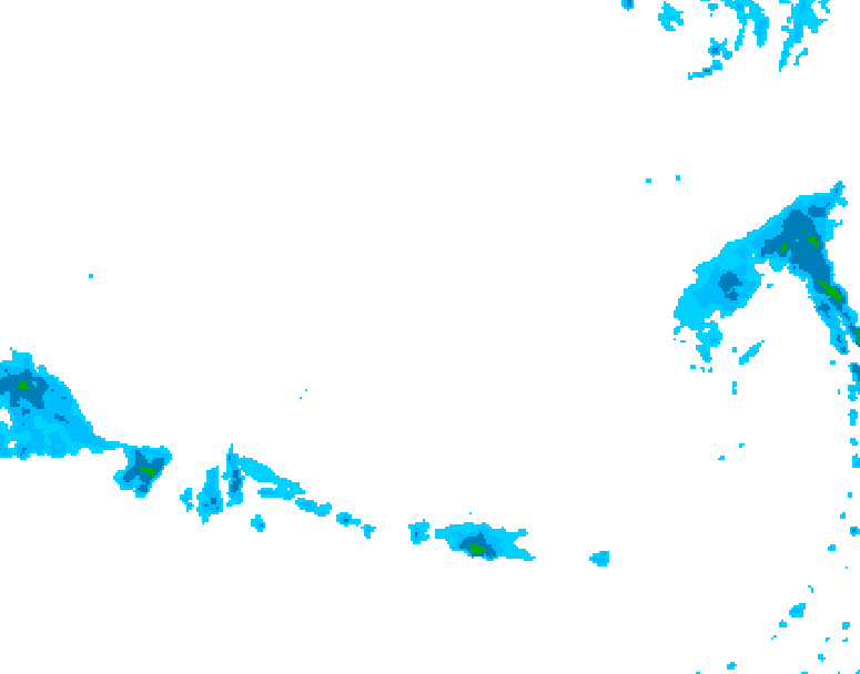 GDPS precipitation 192 hour forecast chart for Canada based on 2026/03/07 1200Z data