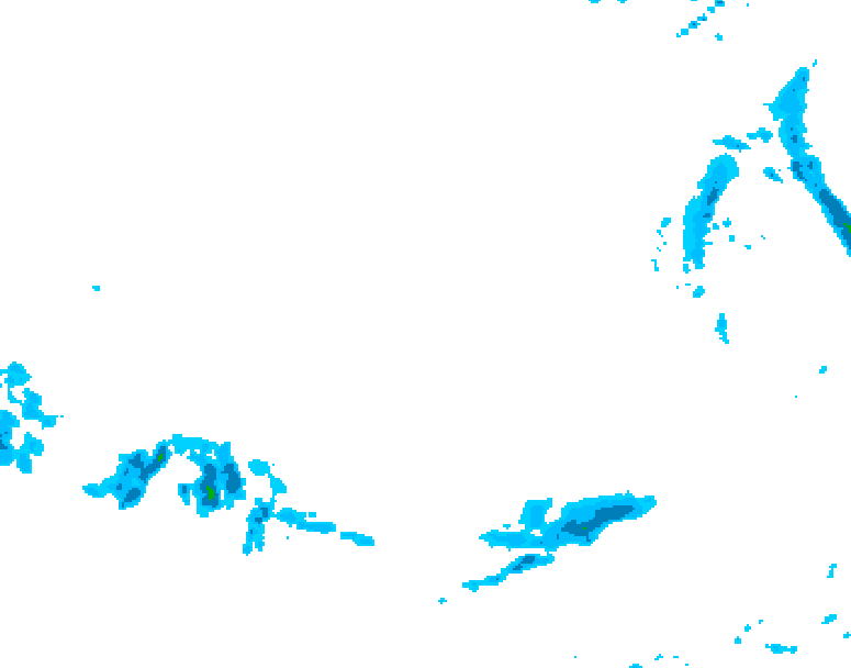 GDPS precipitation 204 hour forecast chart for Canada based on 2026/03/07 1200Z data