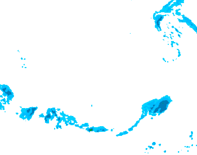 GDPS precipitation 216 hour forecast chart for Canada based on 2026/03/07 1200Z data